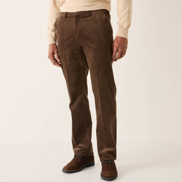 Pantalon ville velours côtelé élastiqué côtés (châtaigne) Pantalon ville velours côtelé élastiqué côtés (châtaigne)